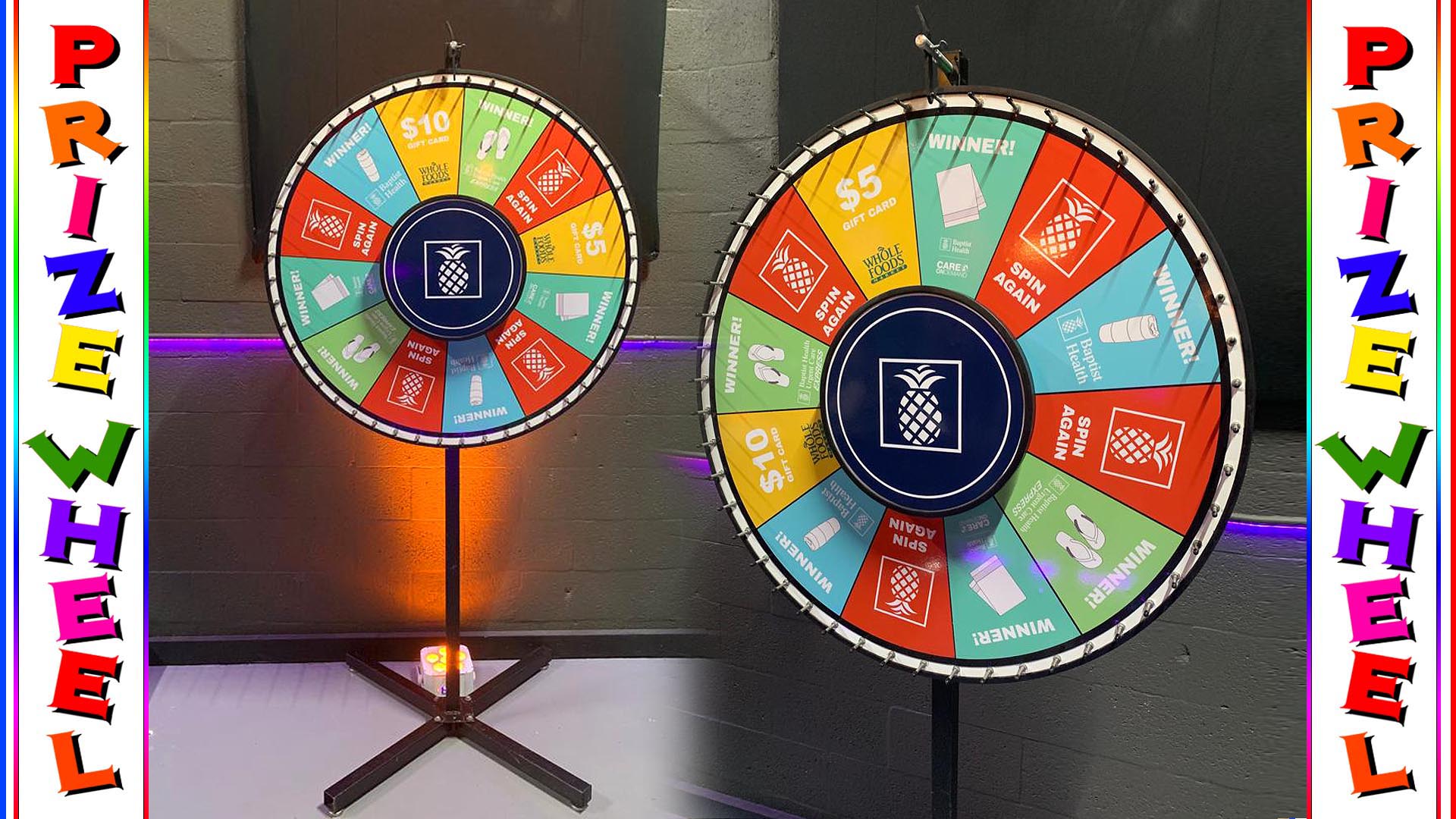 prize wheel rental in florida